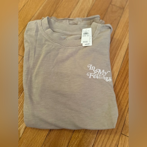 Aerie oversized soft tee XXS NWT - Picture 5 of 5